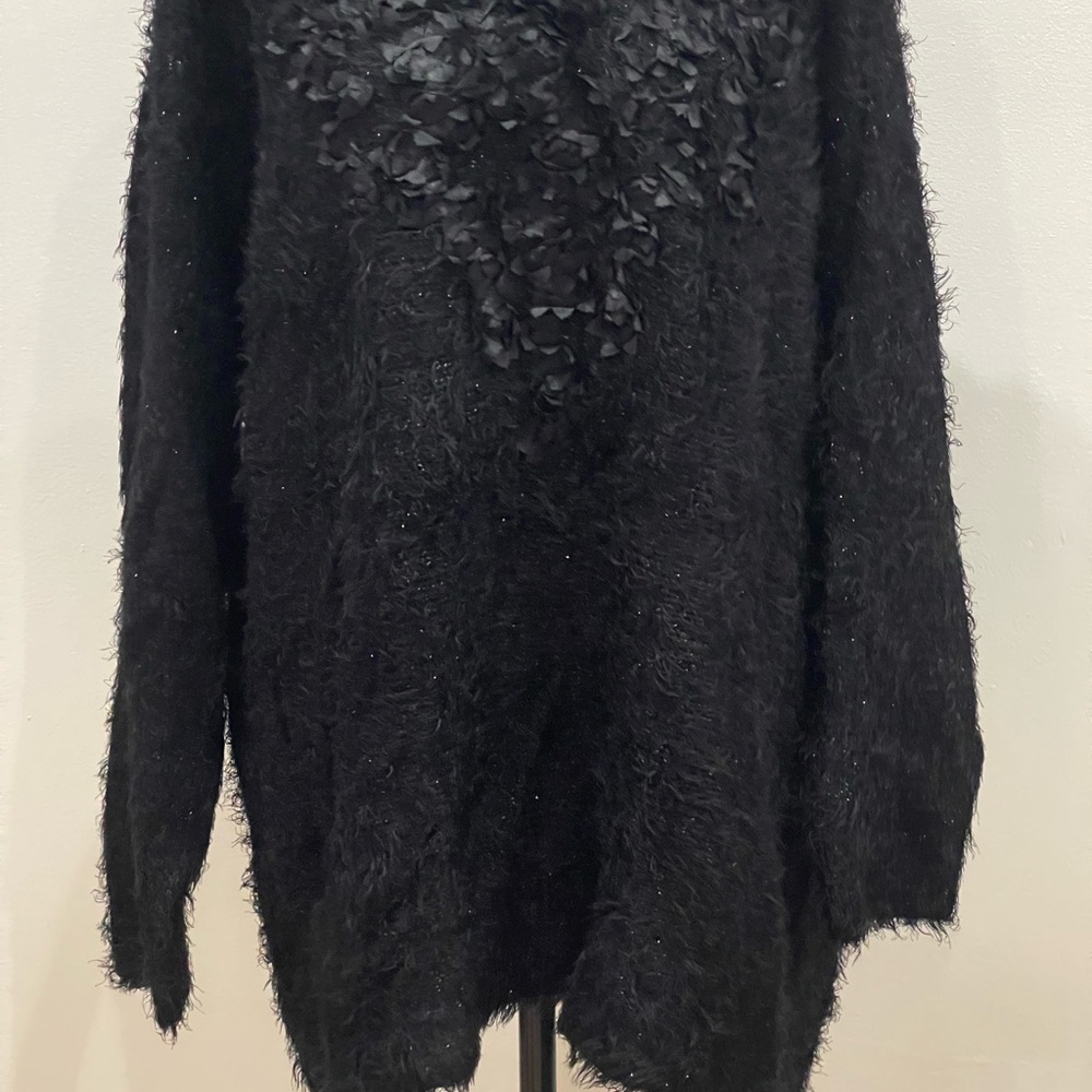 Ruby Rd. Textured Black Sweater Size 2XL - Picture 3 of 5